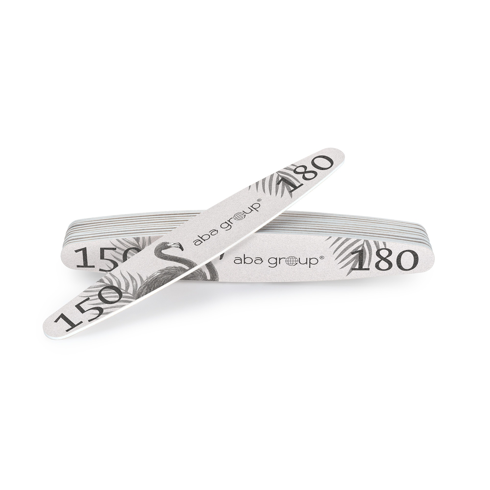 Aba Group Pilnik do paznokci ELIPSA 150/180 STANDARD - FLAMING, 100 sztuk