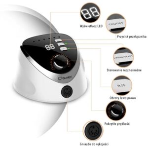 Clavier Frezarka do manicure