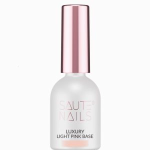 Saute Nails Baza Hybrydowa Luxury Light Pink Base 8ml