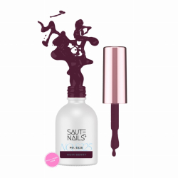 Saute Nails Lakier hybrydowy S325 Noir Berry