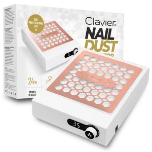 Clavier Profesjonalny pochłaniacz pyłu do paznokci V8700 biały