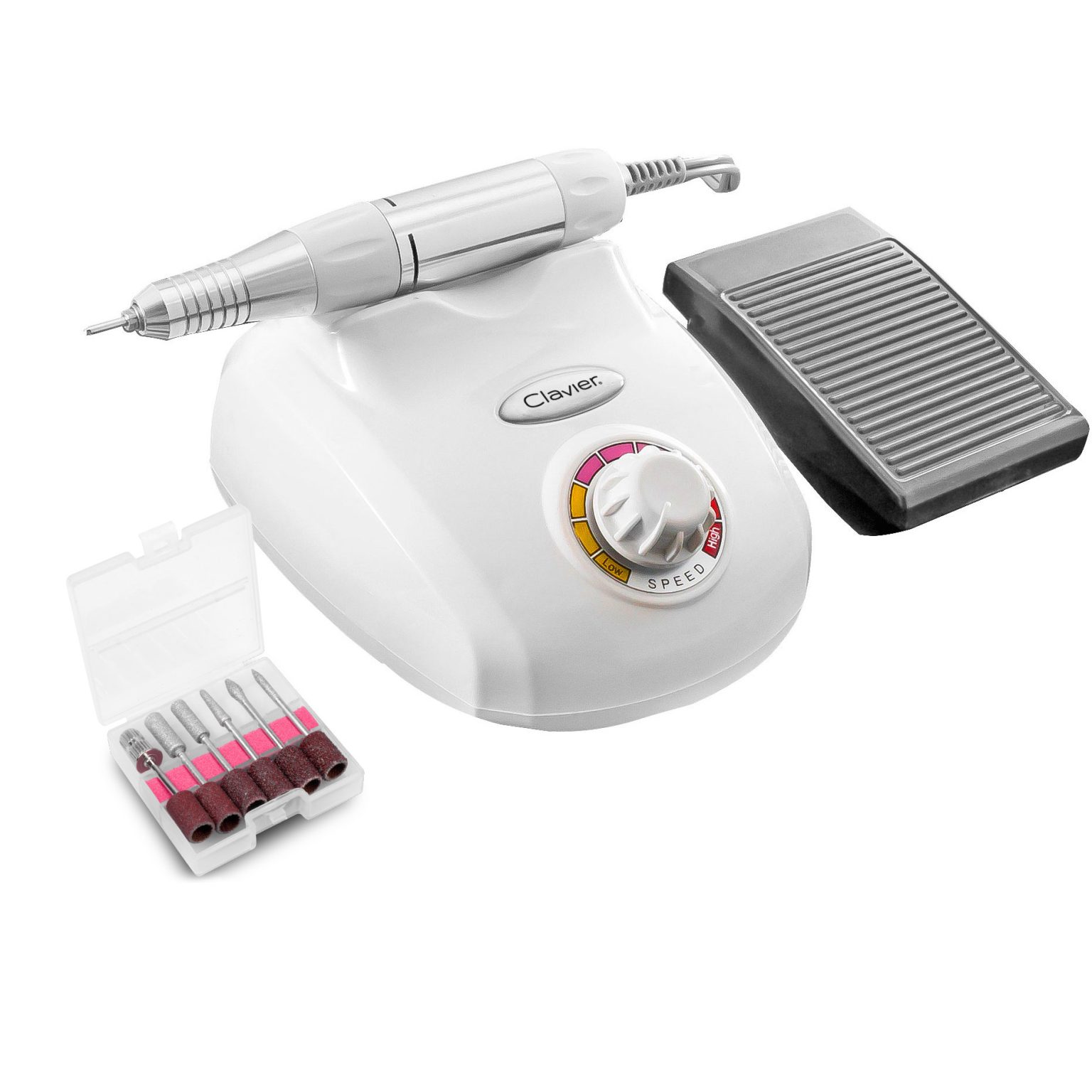 Clavier Frezarka do Manicure i Pedicure Biała, ZS-603